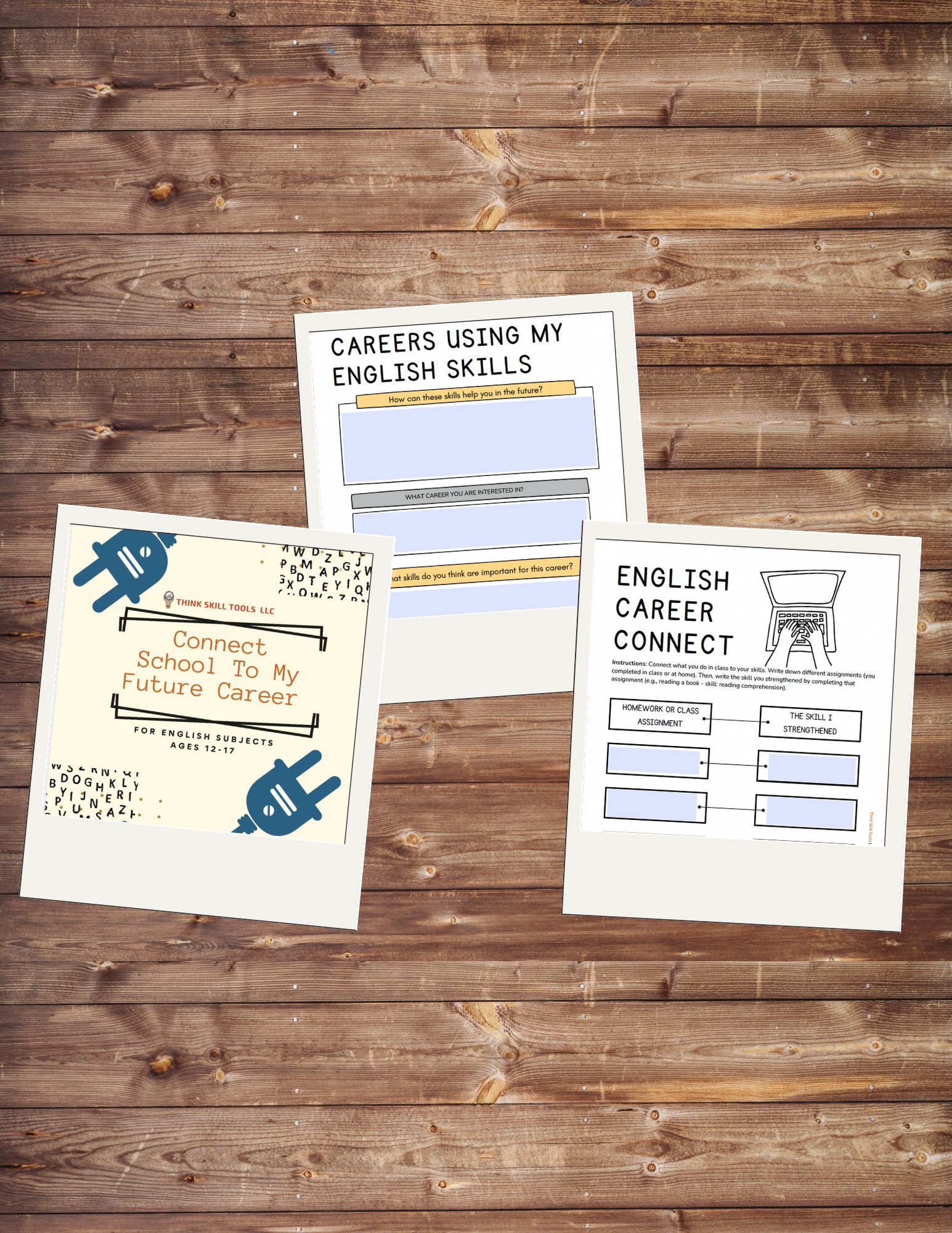 English - Connect School Work To My Future Career