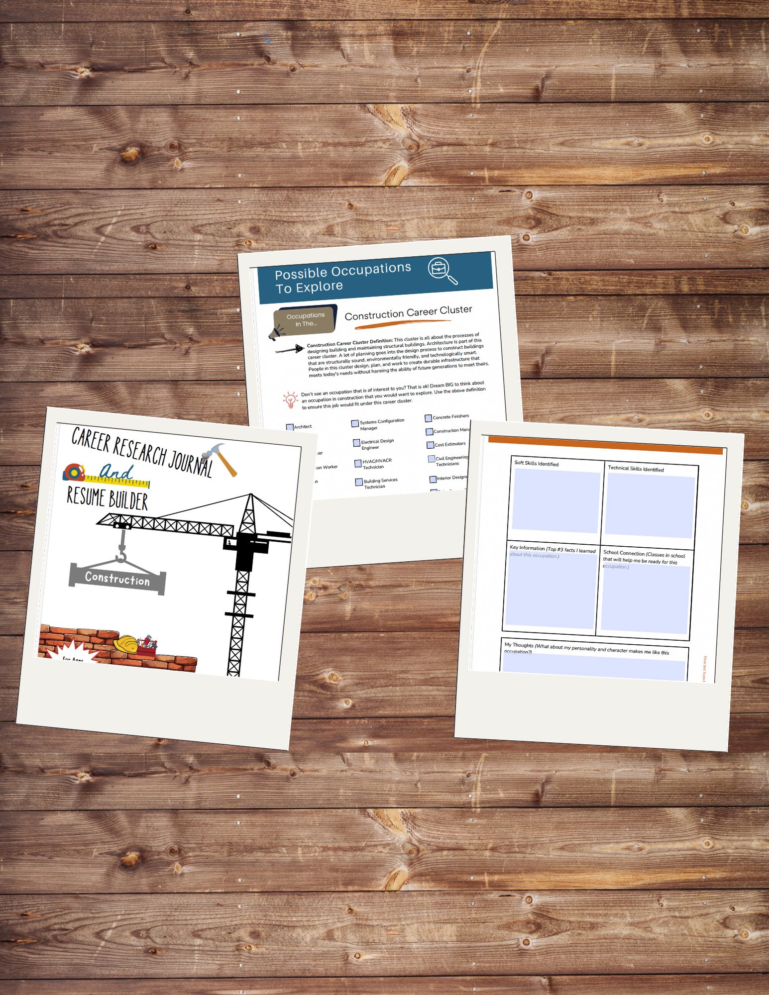 Construction Career Research and Resume Builder