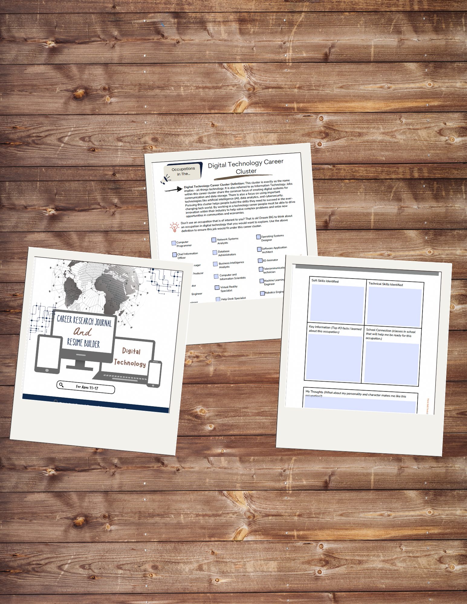 Digital Technology Career Research and Resume Builder