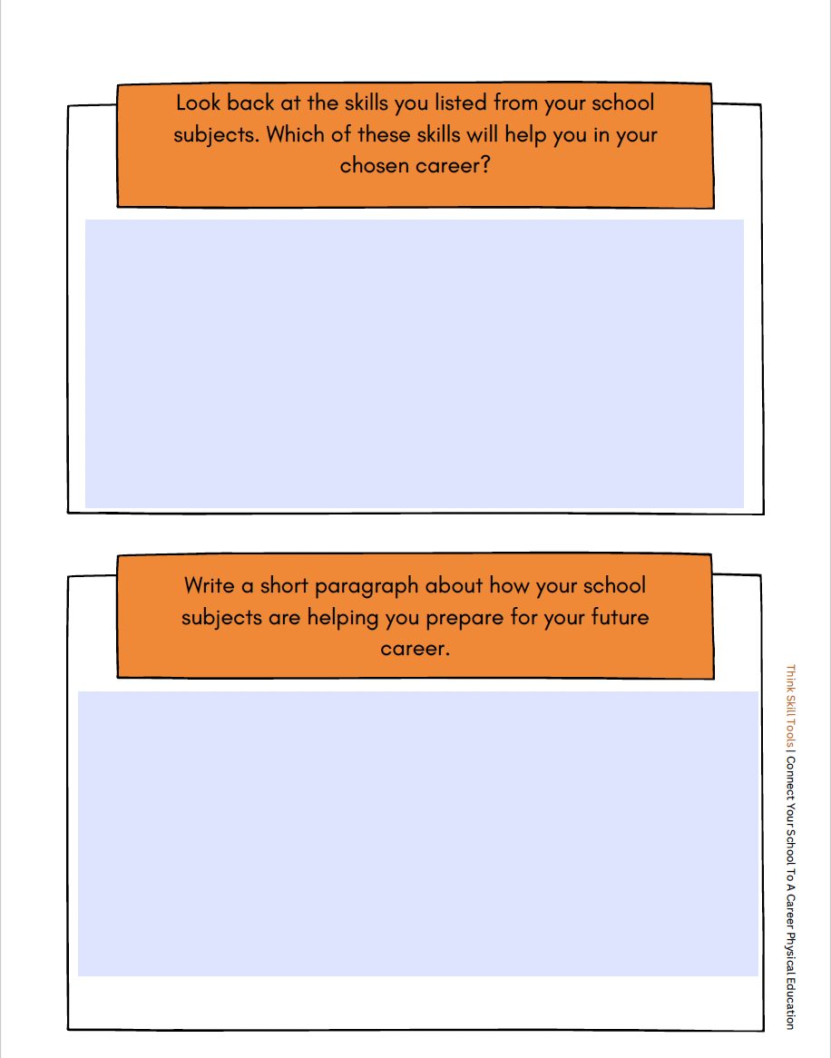 Physical Education (P.E) - Connect School Work To My Future Career - Image 3