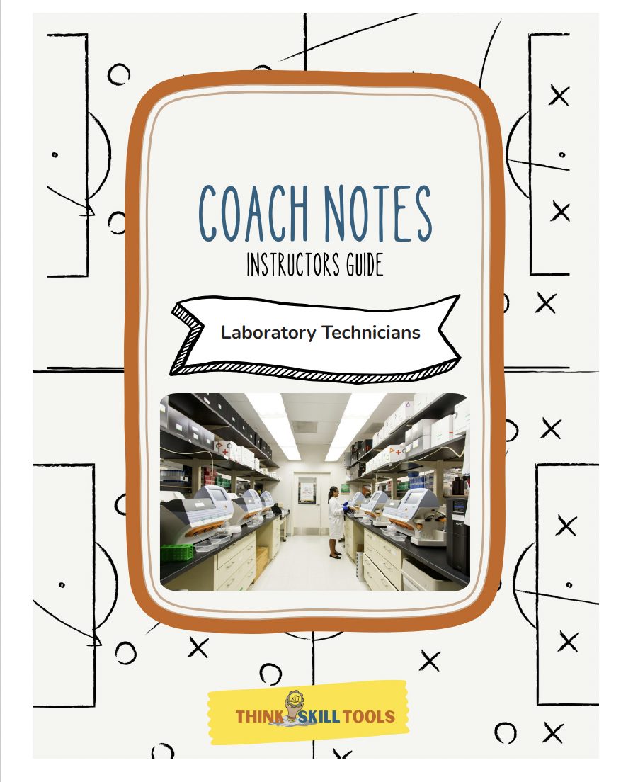 My Coach Notes - Laboratory Technician