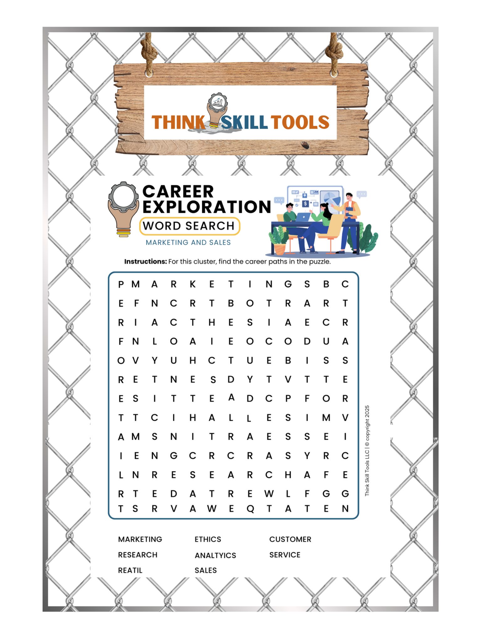 Marketing and Sales Crossword Puzzle
