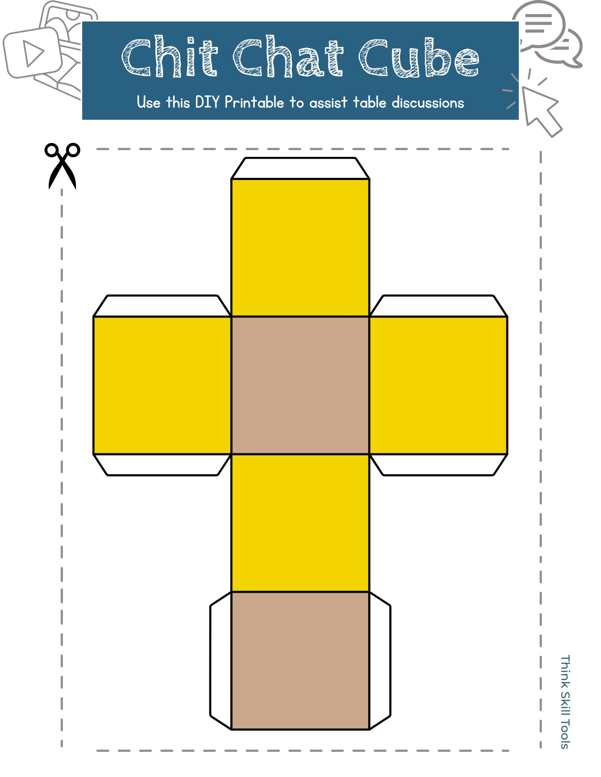 Chit Chat Cube - Digital Literacy