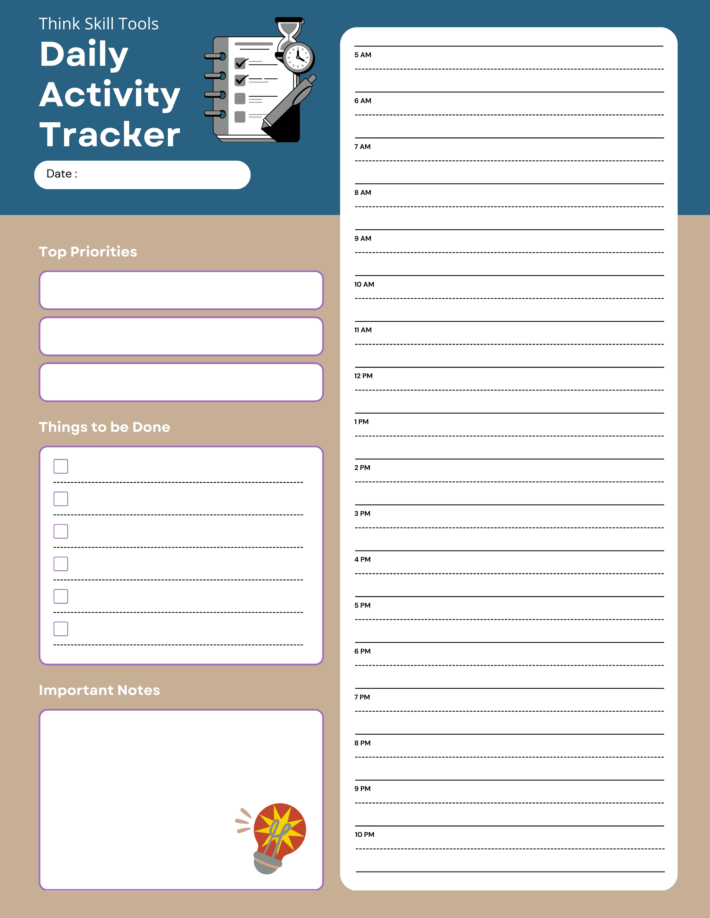 Time Management Journaling Planner - Image 7