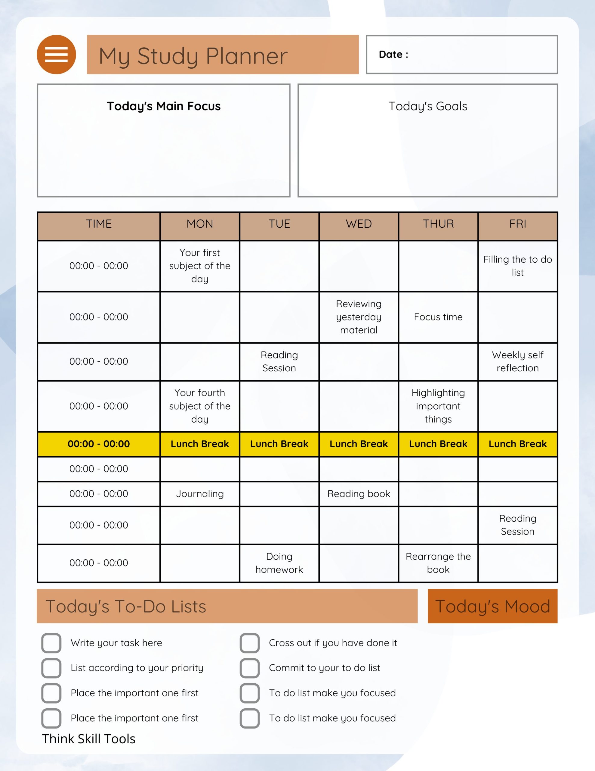 Time Management Journaling Planner - Image 8