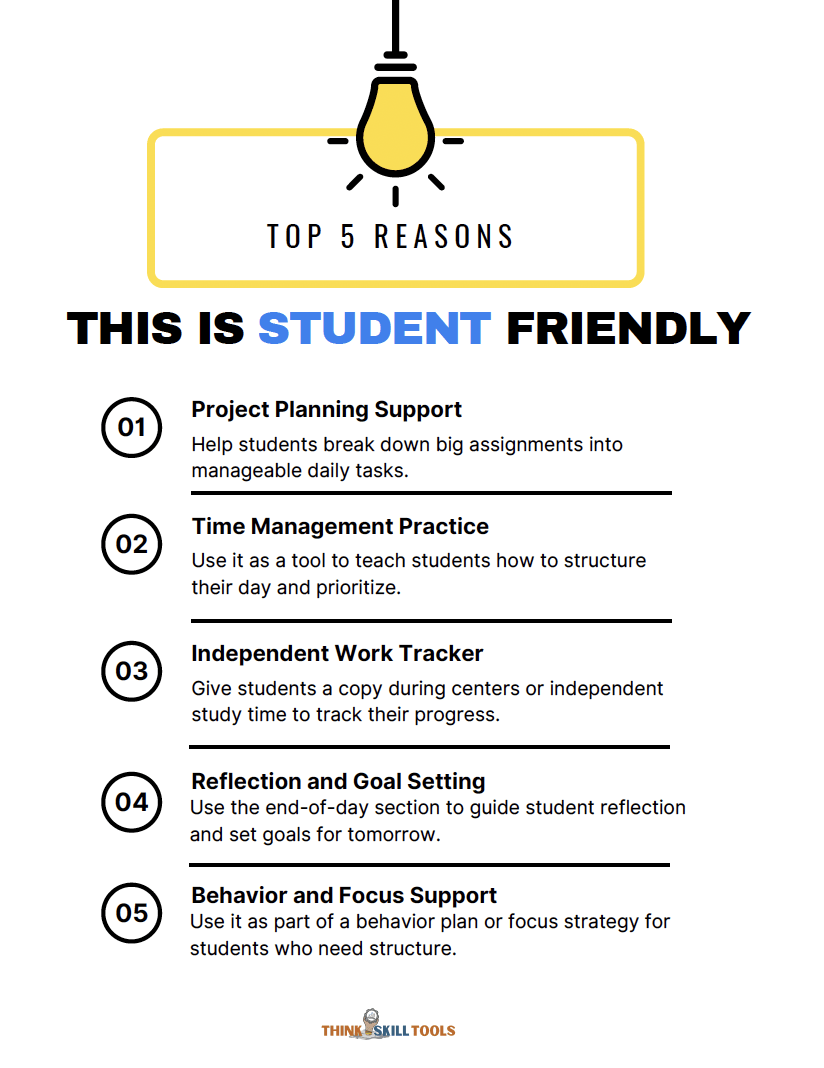 Project Task Planner Template - Image 2