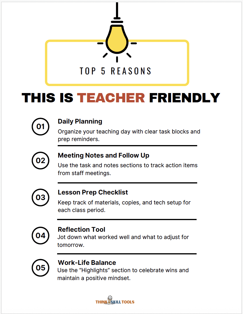 Project Task Planner Template - Image 3